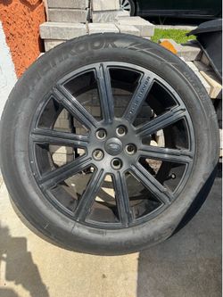 Stock Range Rover rims