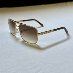 Authentic Louis Vuitton Attitude Sunglasses – Gold Frame, Lightly Worn