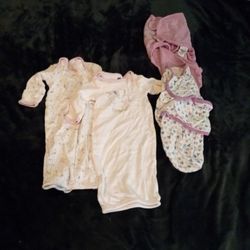 2 Nightgown 2 Swaddlers