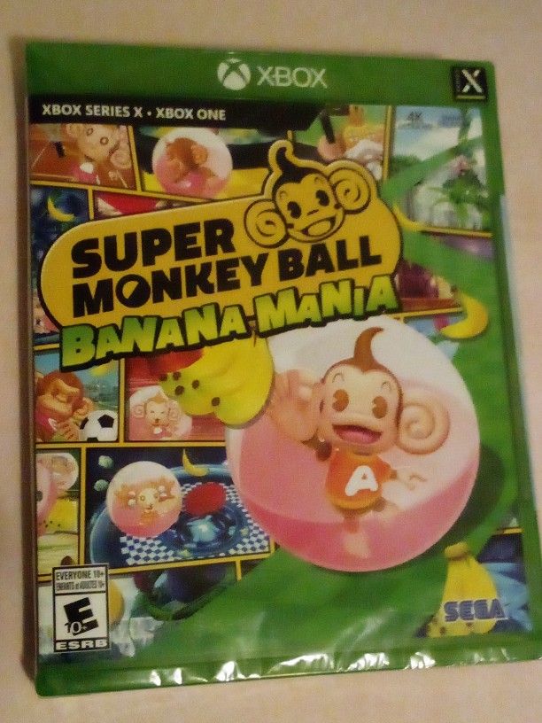 Xbox Series X Xbox One Super Monkey Ball Banana Mania Sega