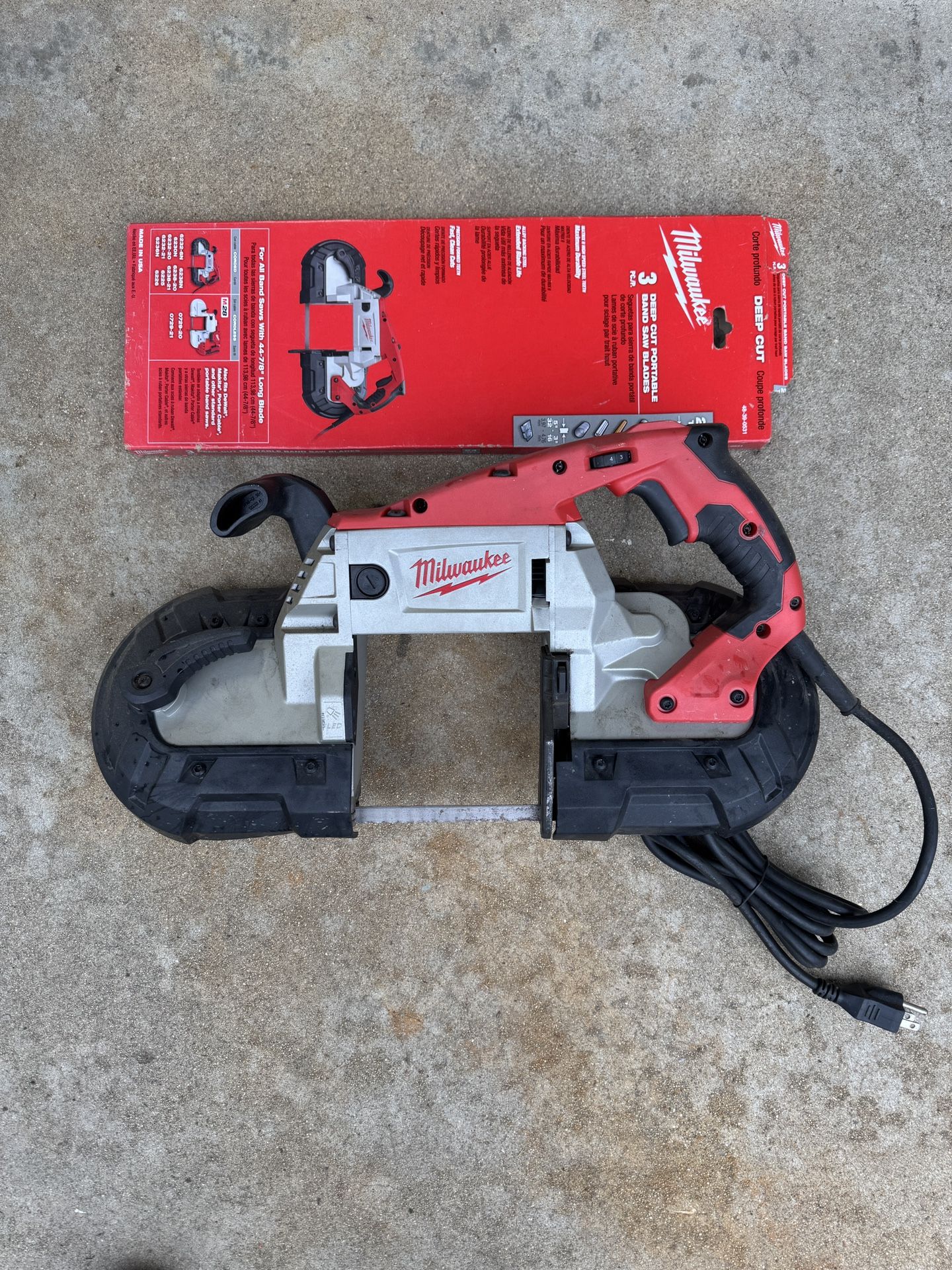 Milwaukee Ports Band Saw