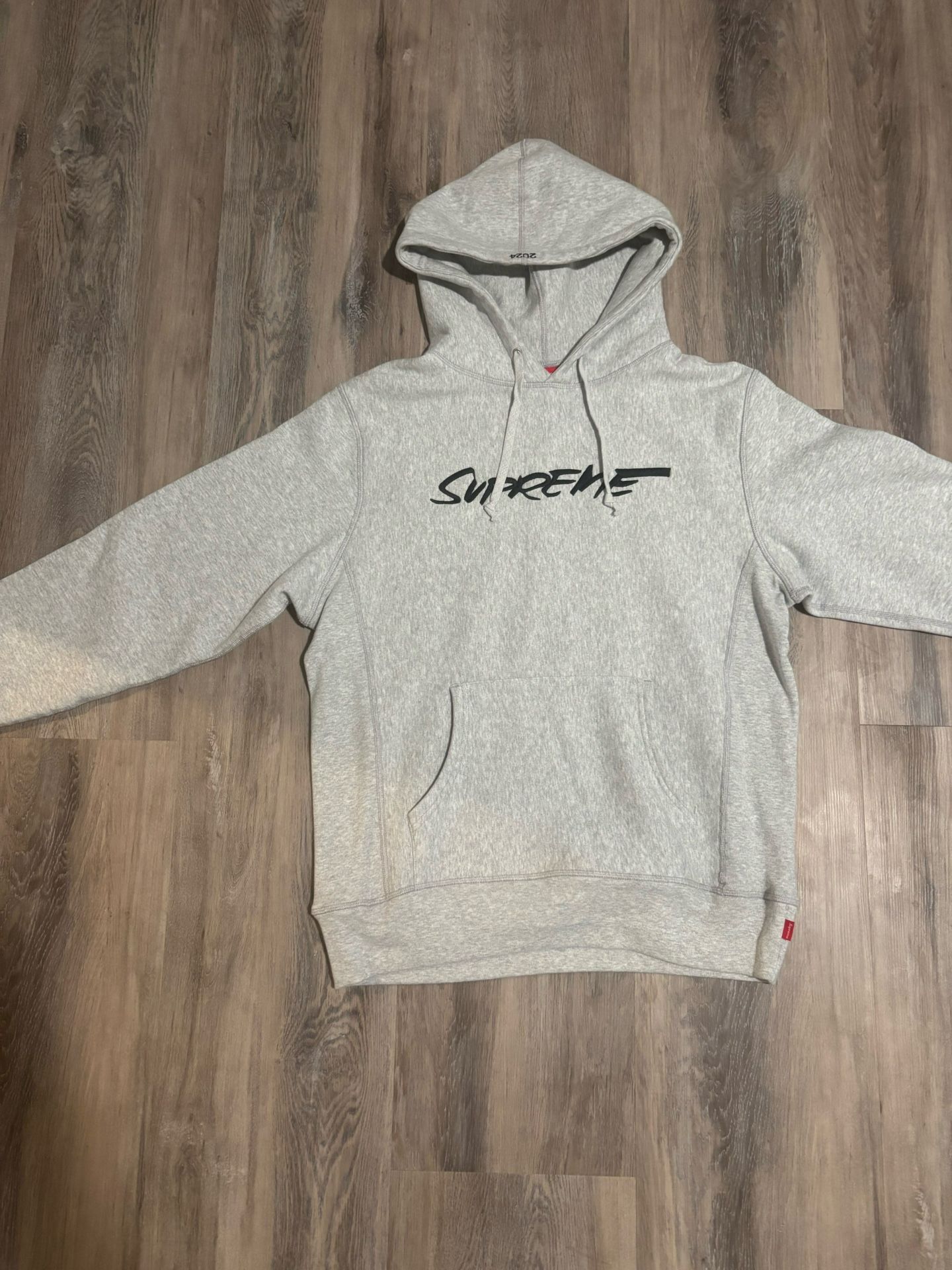 Grey Supreme Hoodie