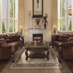 BEAUTIFUL SET OF 2 LARGE NEW SOFAS 