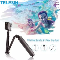 Brand NEW - TELESIN 3 ways Waterproof Selfie Stick
