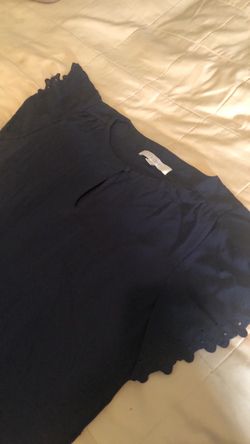 Loft blue dress small