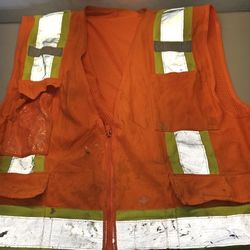 Reflective Safety Vest Size LARGE 