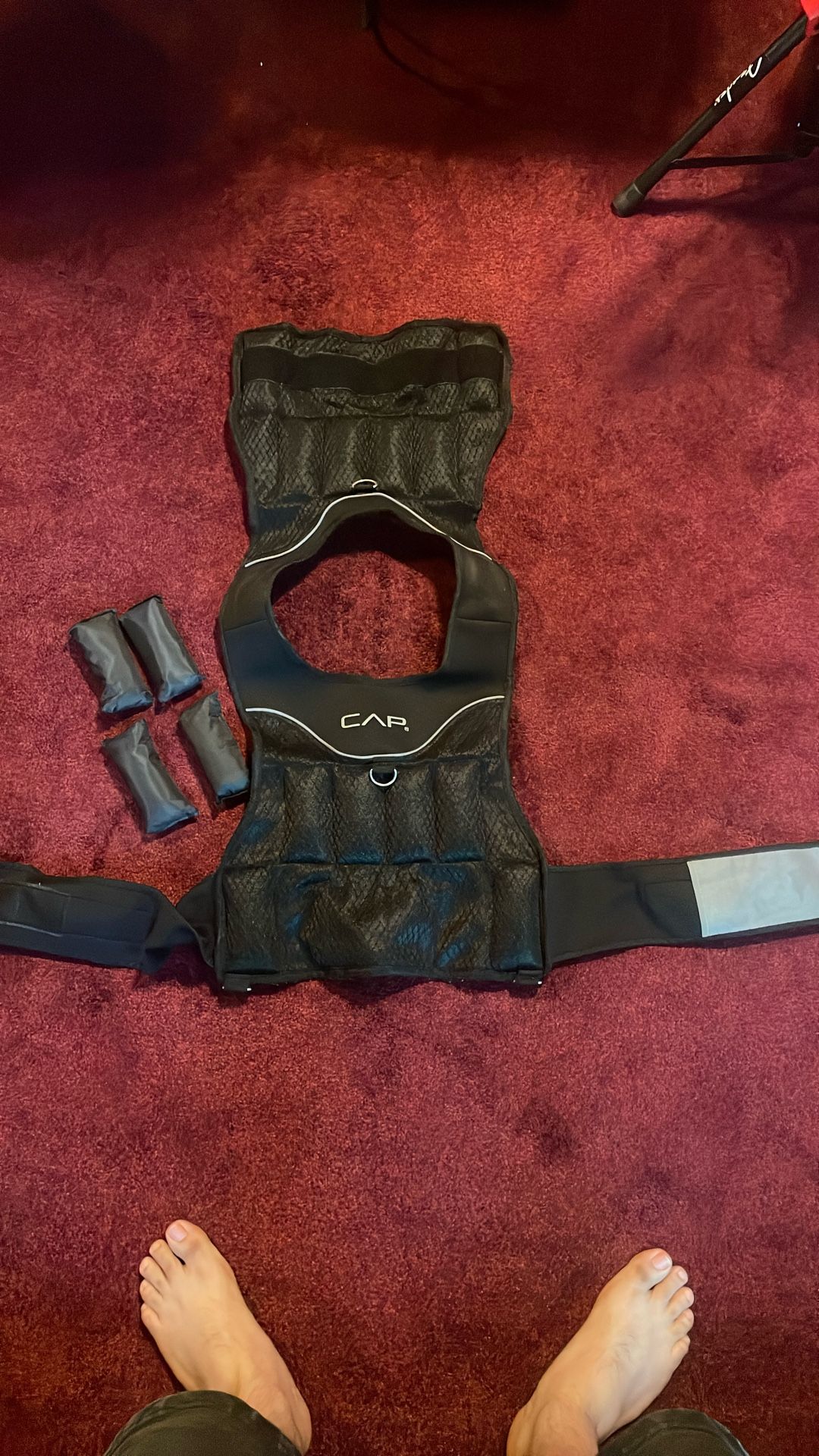 Weighted Vest with removable Weight