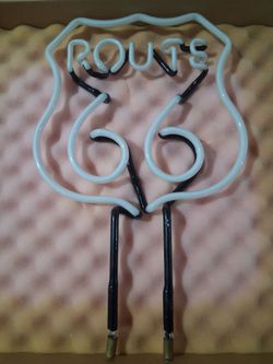 Custom route sixty six neon lighting