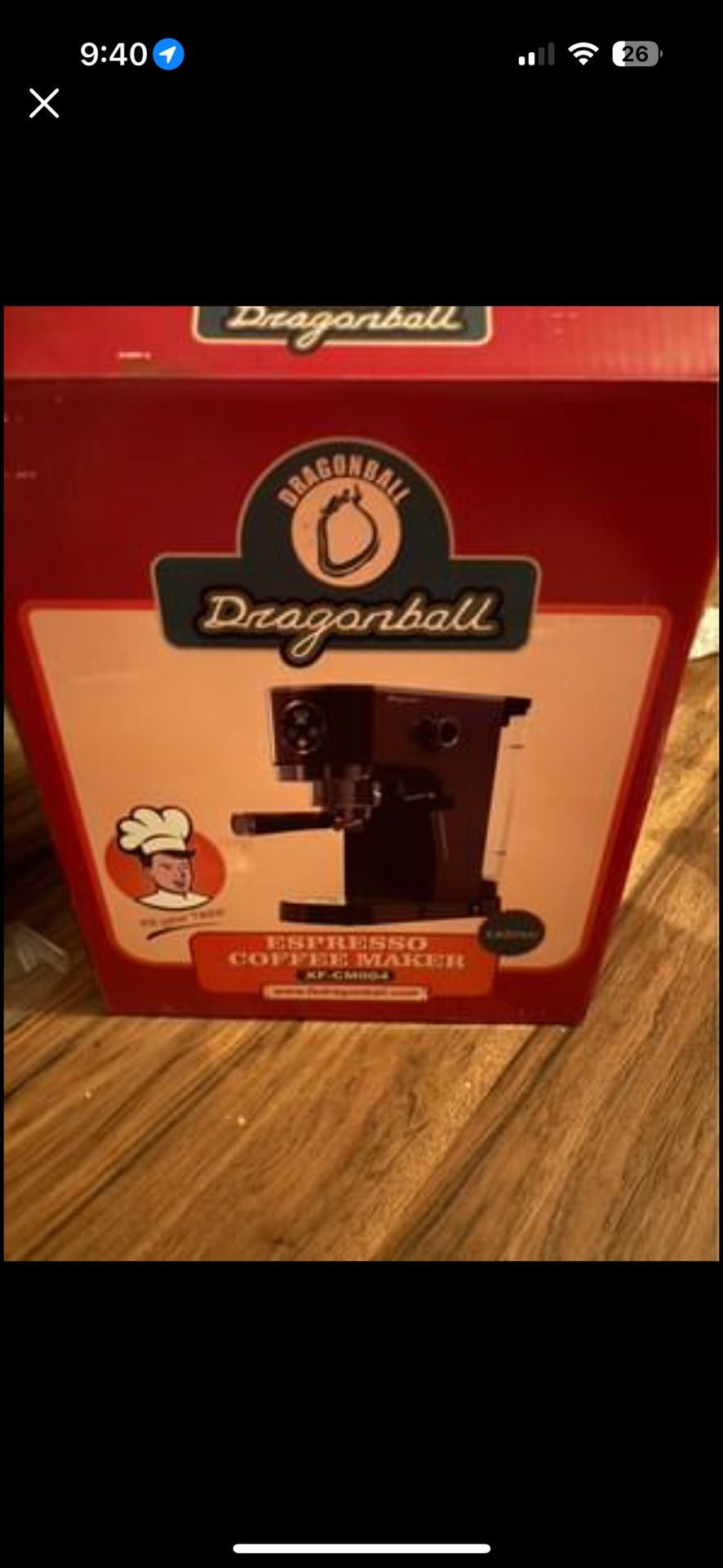 Dragon Ball Espresso Machine