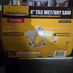 4" Tile Dry/wet Saw