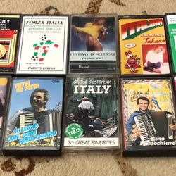 Cassettes (Italian Songs)