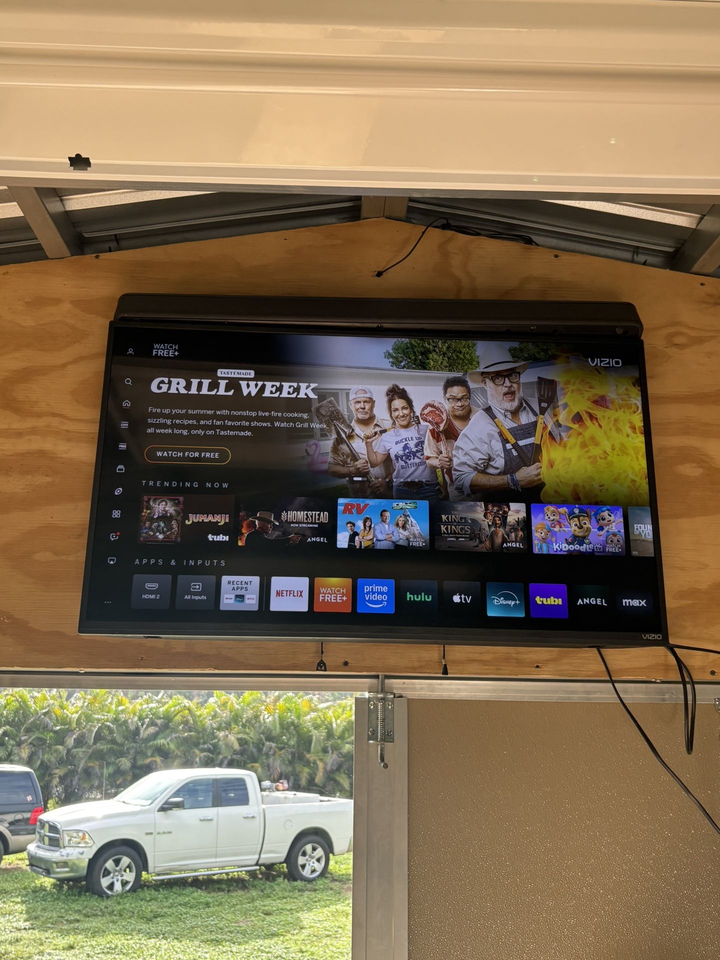 43 Inch Vizio Tv With Sony Sound Bar And Subwoofer