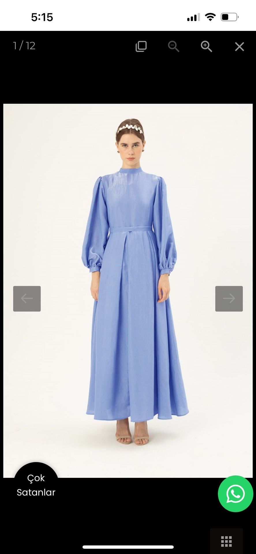 Modest Party Maxi Dress