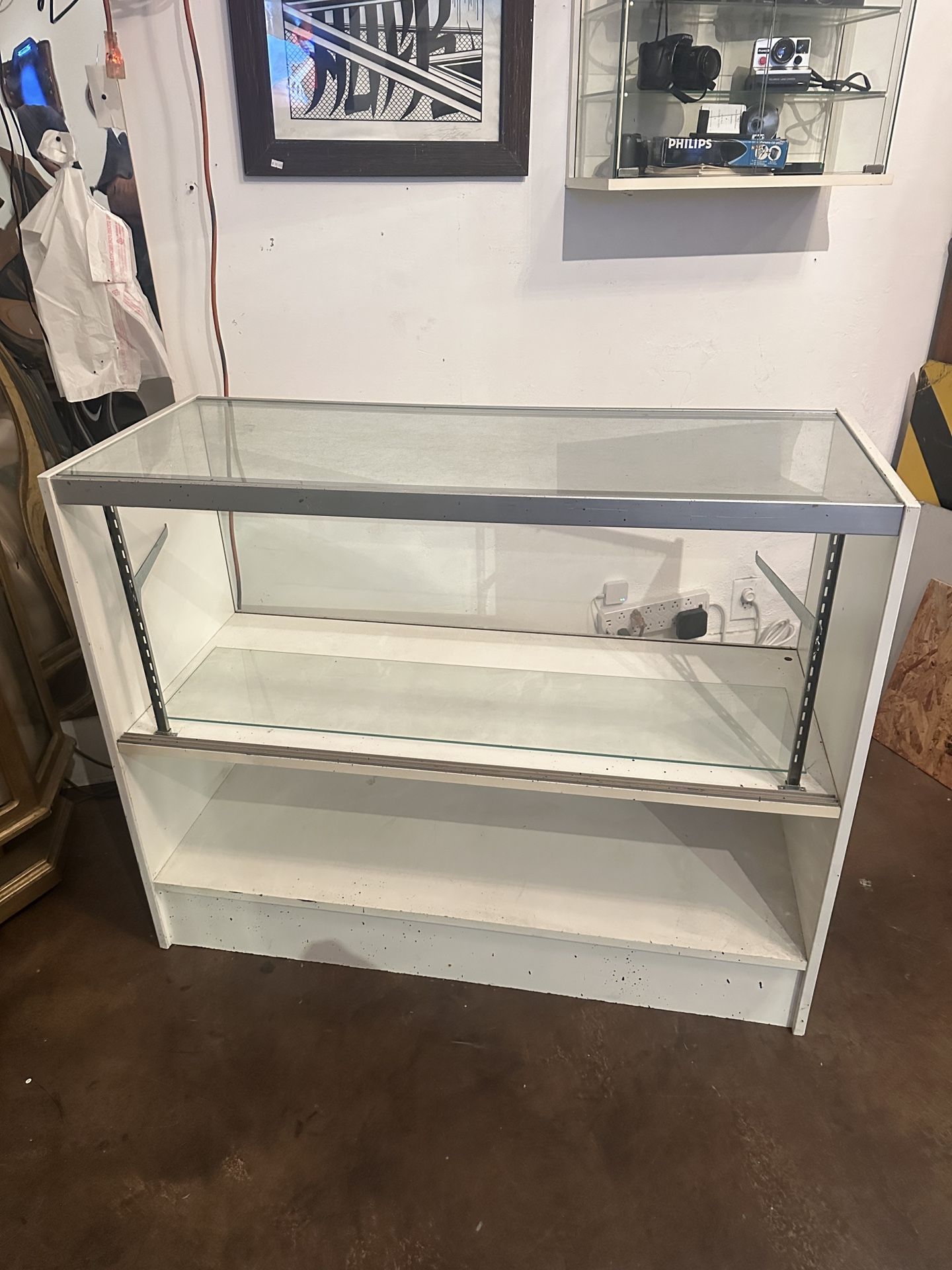 Store Glass Display Cabinet Showcase