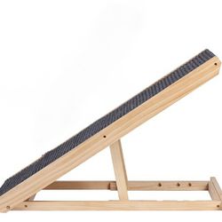 #1477  Adjustable Pet Ramp for Dogs & Cats - Portable and Non-Slip - Supports up to 176 lbs/80kg