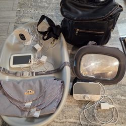 Baby Stuff - Diaper Bag, Change Station, Sound Machine