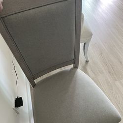 modern 5-piece round glass dining set