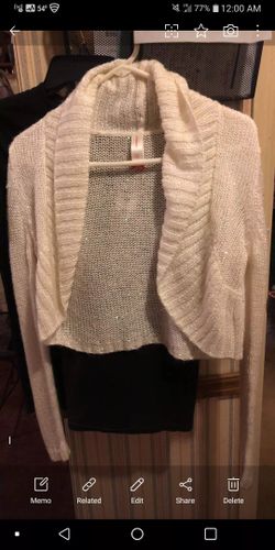 White sweater