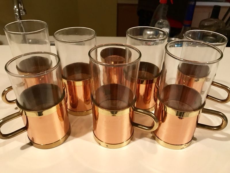 Copper Beverage cup / glassware