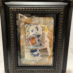 Mix media Framed Art ( 6 Different Scenes)
