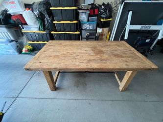 Pottery Barn Benchwright Table 74”