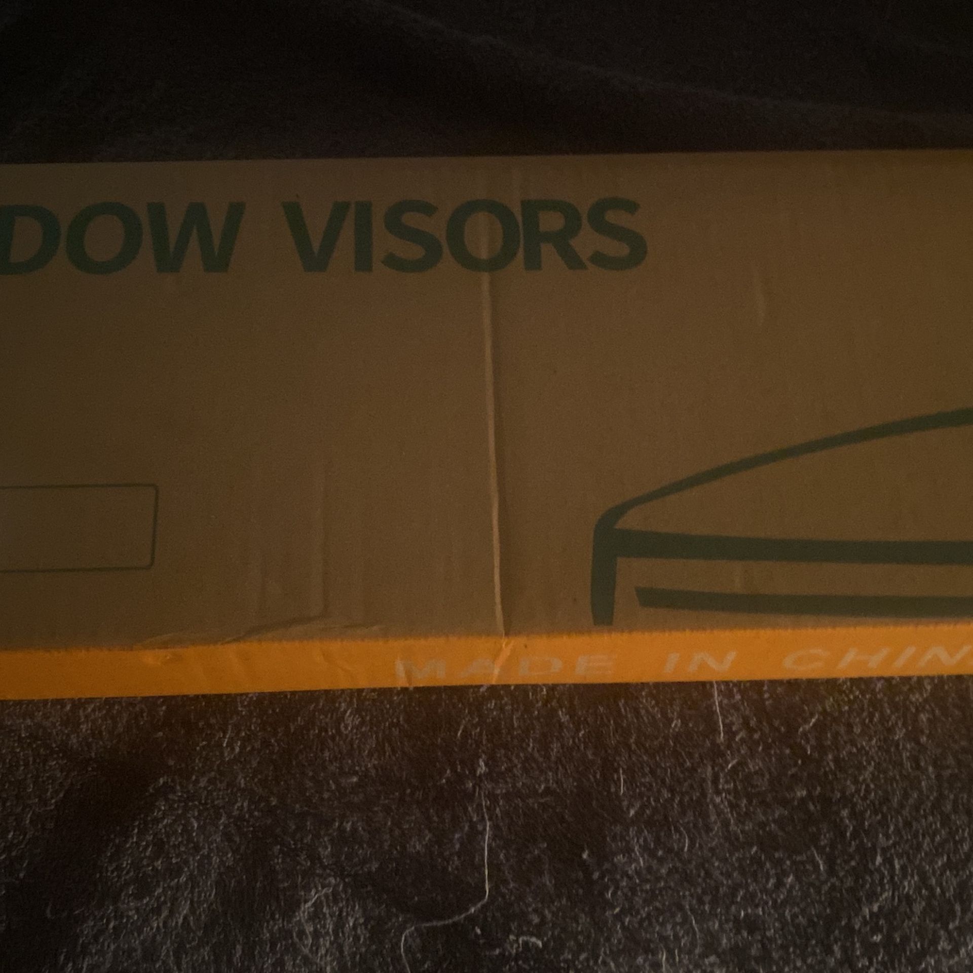 Car Window Visors For Rain Protection