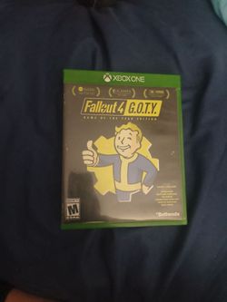 XBOXONE FALLOUT4 G.O.T.Y.
