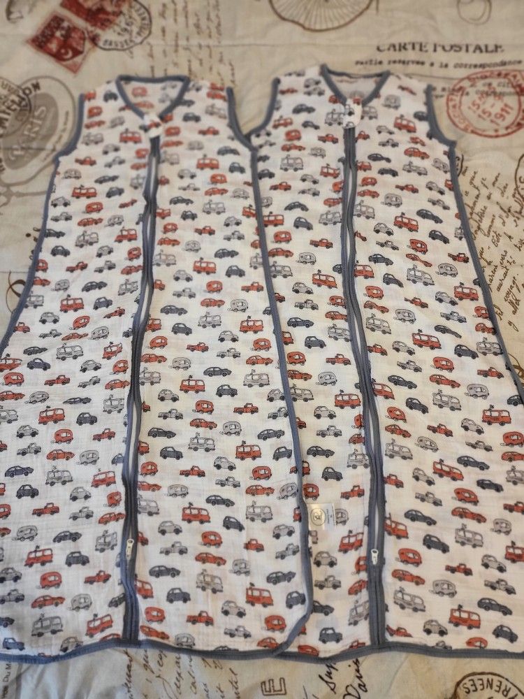 Muslin Organic Cotton Sleep Sacks, Size XL