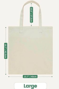Set of 12x Wholesale blank white pink  DIY canvas Tote Bags, Bulk Plain Canvas Reusable Shopping