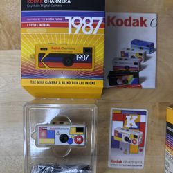 Brand New KODAK CHARMERA 1987 Keychain Digital Camera