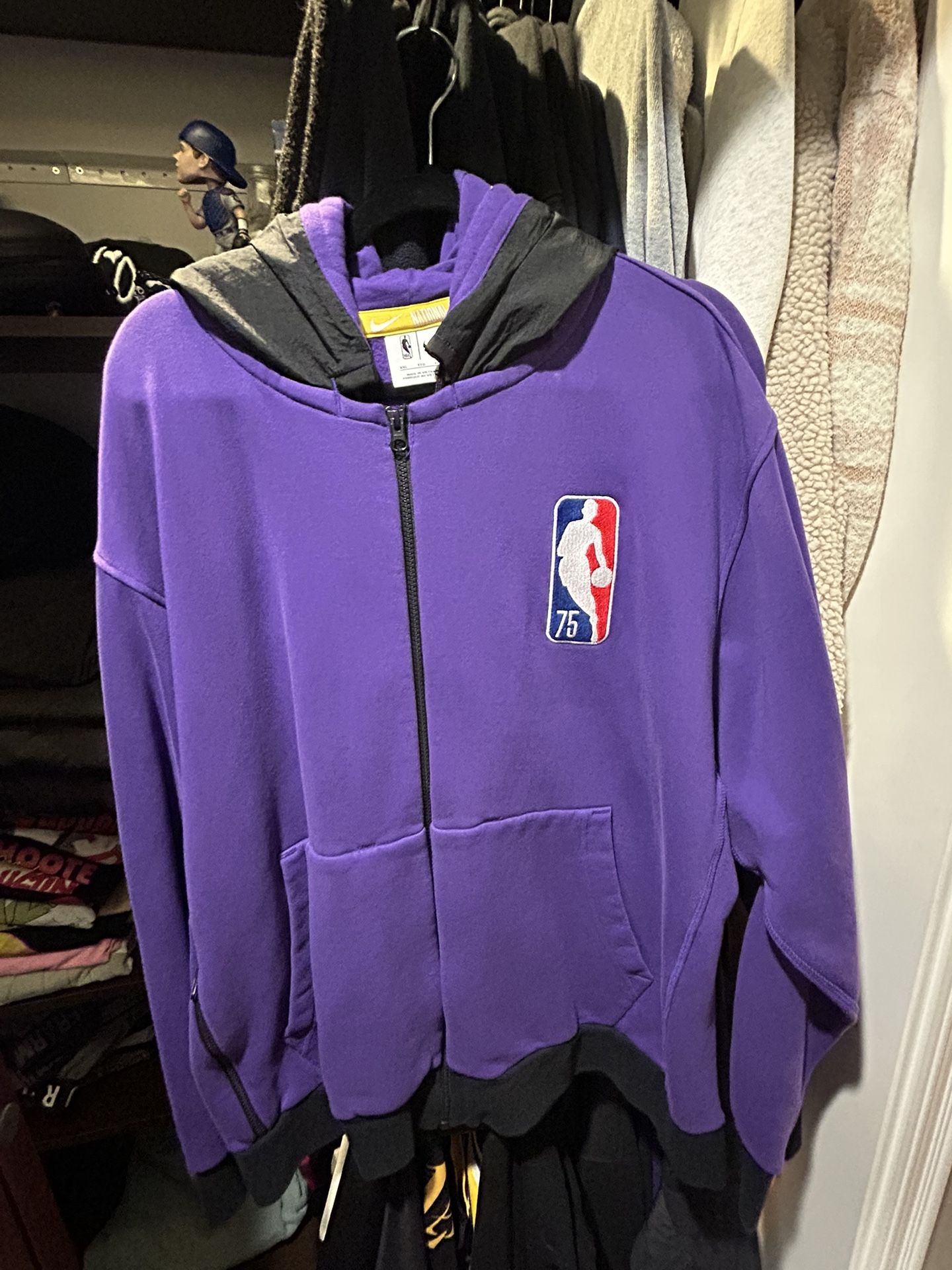 Lakers 75th Anniversary Zip Up 2XL