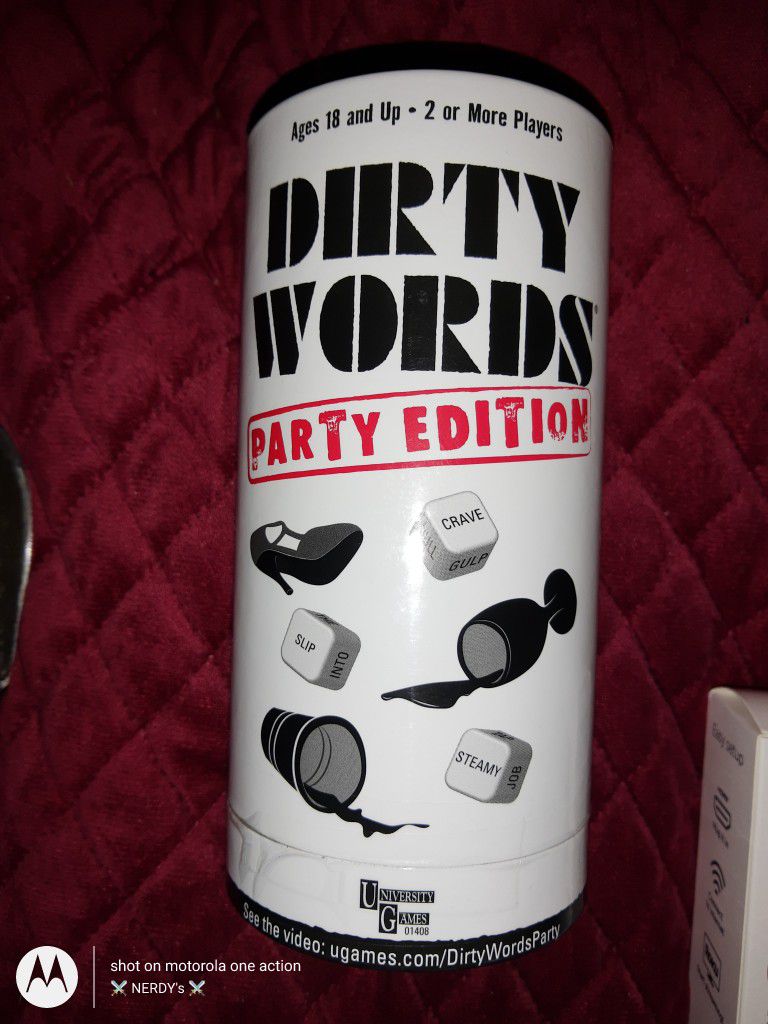 Dirty Words Party Edition Funtime Game Brand New