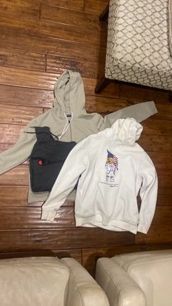 3 hoodies size large