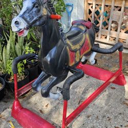 Vintage Rocking Horse Bouncer