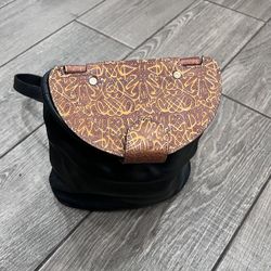 Vintage Leather Crossbody Bag