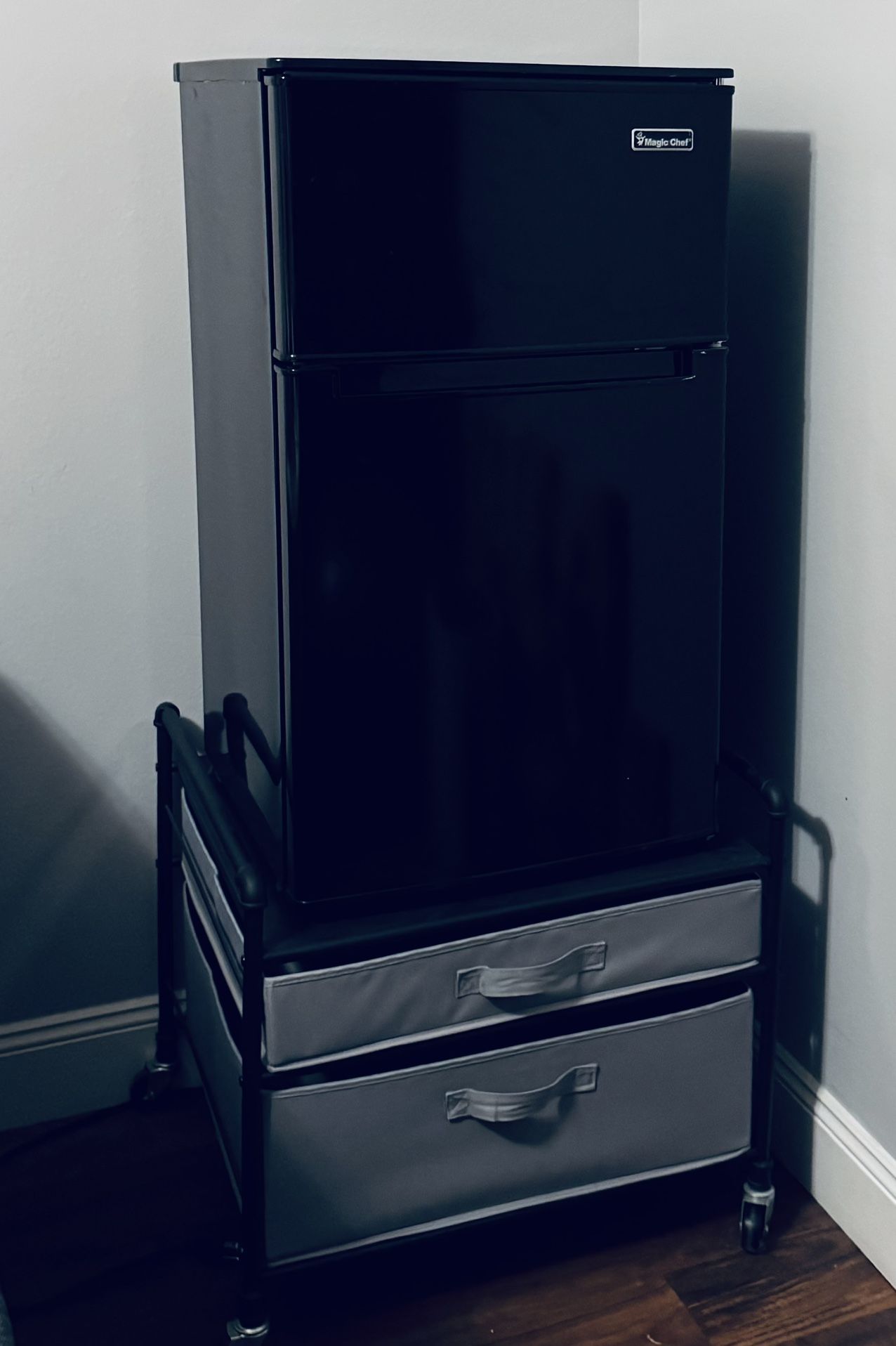 Magic Chef Mini Refrigerator & Stand
