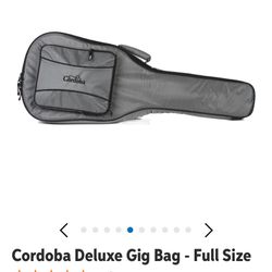 Cordoba Guitar Padded Gig Bag Like New 