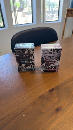 1 Pokémon Black Bolt &  1 White Flare Booster Bundles Sealed 🔥