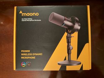 Maono PD200W (Model PD200WT) Wireless Dynamic Microphone