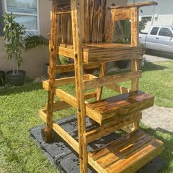 Wooden Lifeguards Chair 