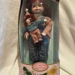 King state Porcelain doll New In Box 