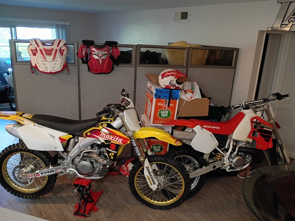 2001 Cr500 And 07 Rc Edition Rmz450 Parts