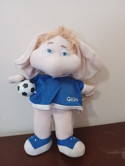 Vintage Topo Gigio Soccer plush