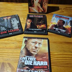 Die  Hard Trilogy Plus Live Free Or Die Hard DVD