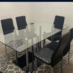 Dom Only Black Dining Table