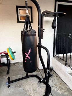 Everlast Heavy Bag Stand with Speed Bag