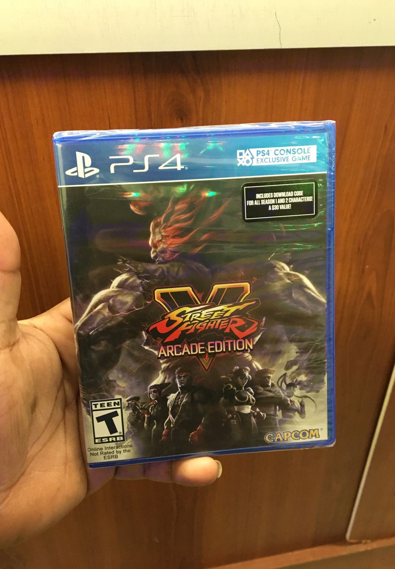 Street fighter 5 arcade edition PS4