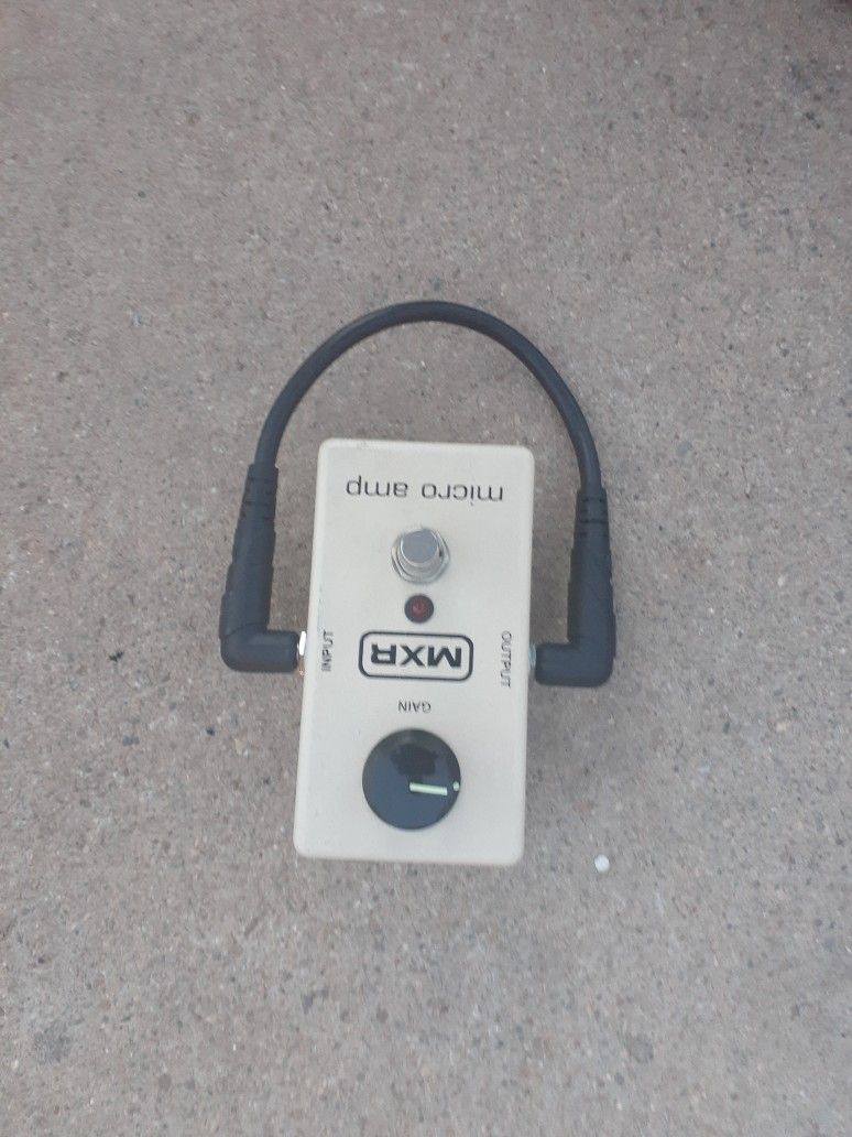 MXR Micro Amp