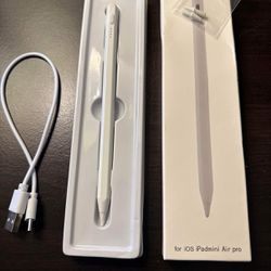 Fast Charge Stylus Pen for iPad, Palm Rejection & Tilt Sensitivity, Compatible with iPad Pro 11/12.9in, iPad 6/7/8/9/10, iPad Air 3/4/5, iPad Mini 5/6
