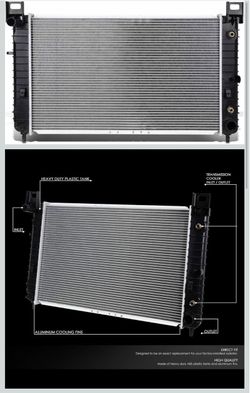 28'' OE Style Aluminum Core Radiator Compatible with 99-13 Escalade/Silverado/Sierra 1(contact info removed) /Yukon
